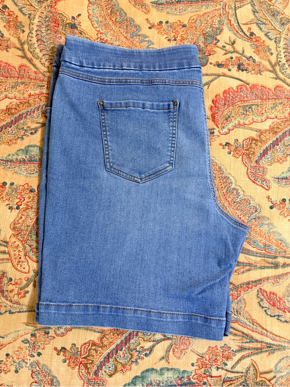 Terra & Sky 2x denim pull on shorts bundle of 3 - Picture 9 of 16